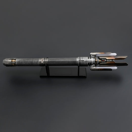 The Scrapper's Fury: The Survivor's Crossguard Lightsaber