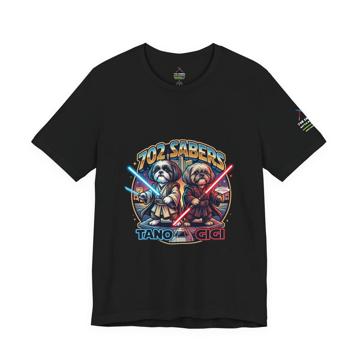 Meet the Guardians Official 702 Sabers Shop Dogs Tee