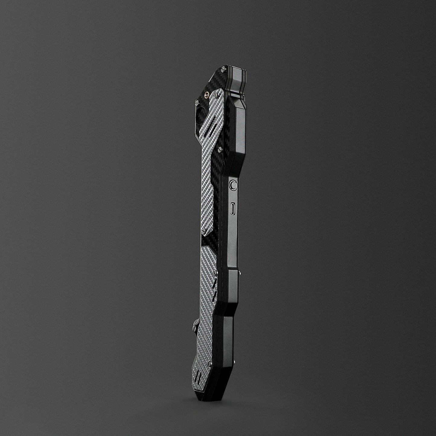 The Cyber Vanguard Carbon Fiber Tactical Blade (Xenopixel)