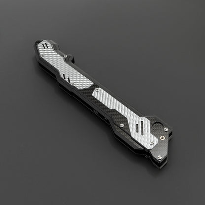 The Cyber Vanguard Carbon Fiber Tactical Blade (Xenopixel only)