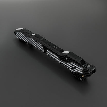 The Cyber Vanguard Carbon Fiber Tactical Blade (Xenopixel only)