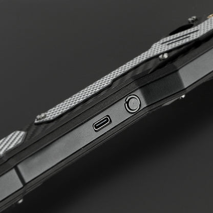 The Cyber Vanguard Carbon Fiber Tactical Blade (Xenopixel only)