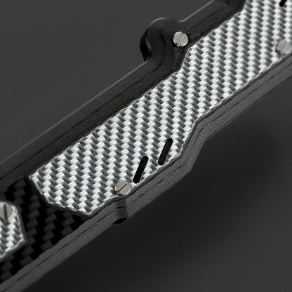 The Cyber Vanguard Carbon Fiber Tactical Blade (Xenopixel only)