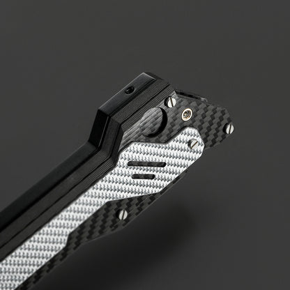 The Cyber Vanguard Carbon Fiber Tactical Blade (Xenopixel only)