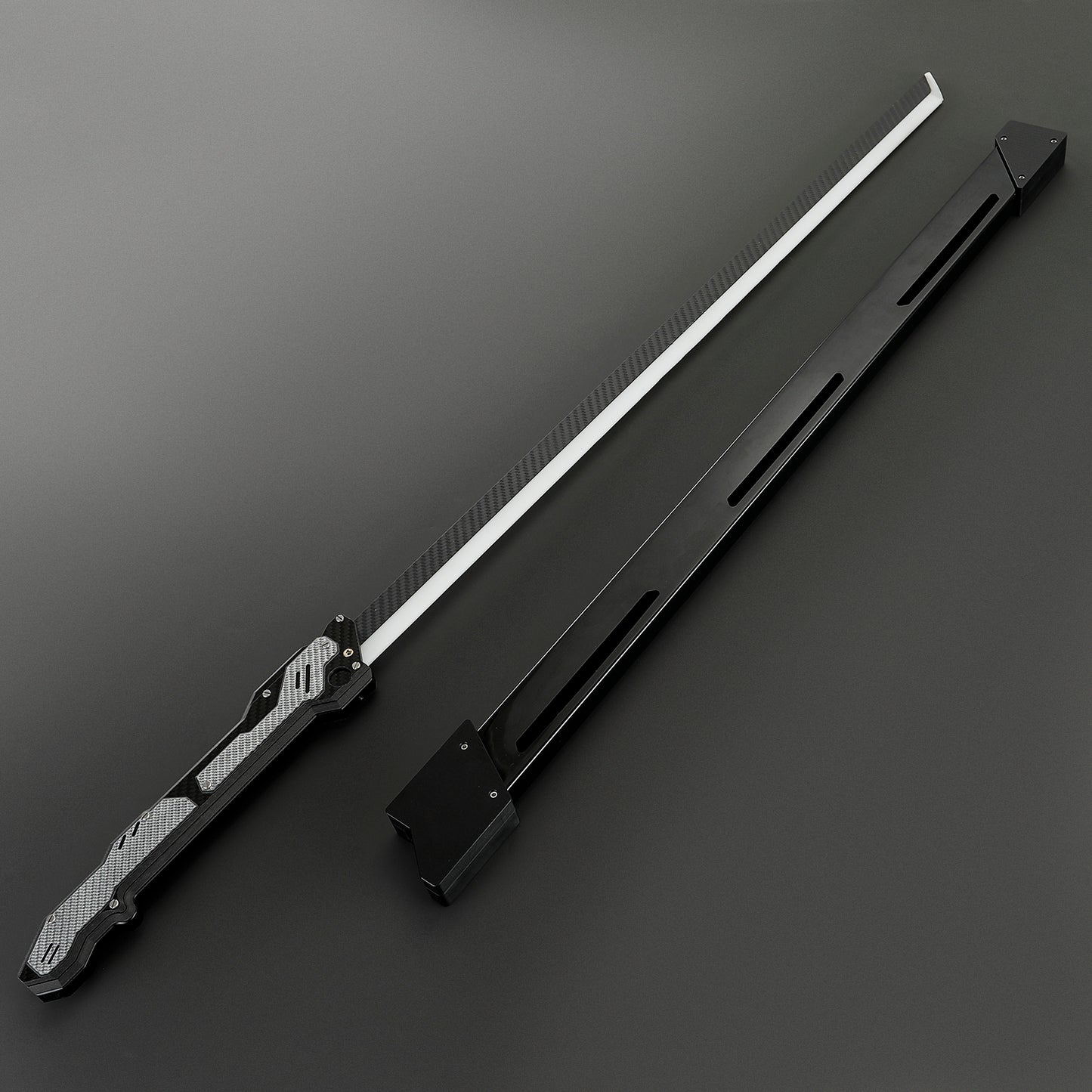 The Cyber Vanguard Carbon Fiber Tactical Blade (Xenopixel)
