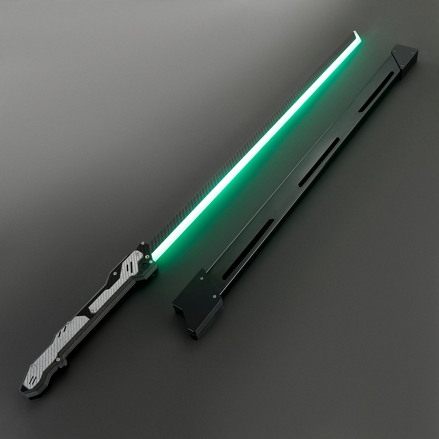 The Cyber Vanguard Carbon Fiber Tactical Blade (Xenopixel)