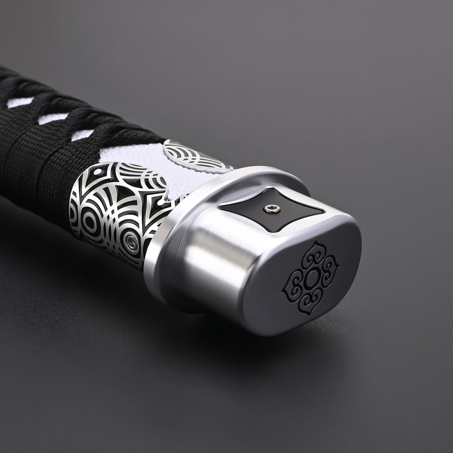 The Dark Katana: Vibro-Blade Lightsaber with Scabbard