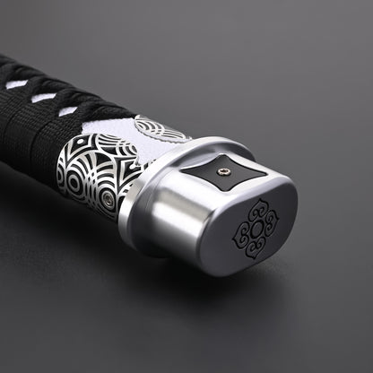The Dark Katana: Vibro-Blade Lightsaber with Scabbard