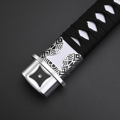 The Dark Katana: Vibro-Blade Lightsaber with Scabbard