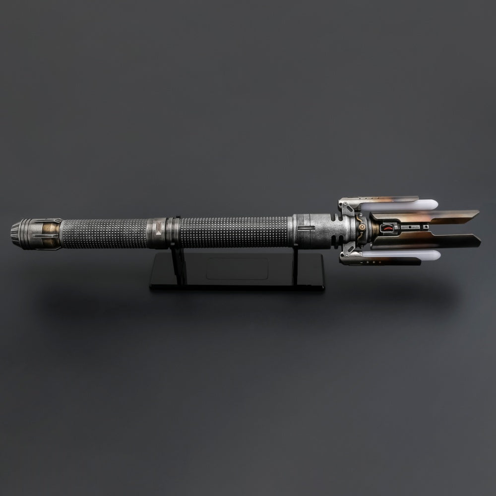 The Scrapper's Fury: The Survivor's Crossguard Lightsaber