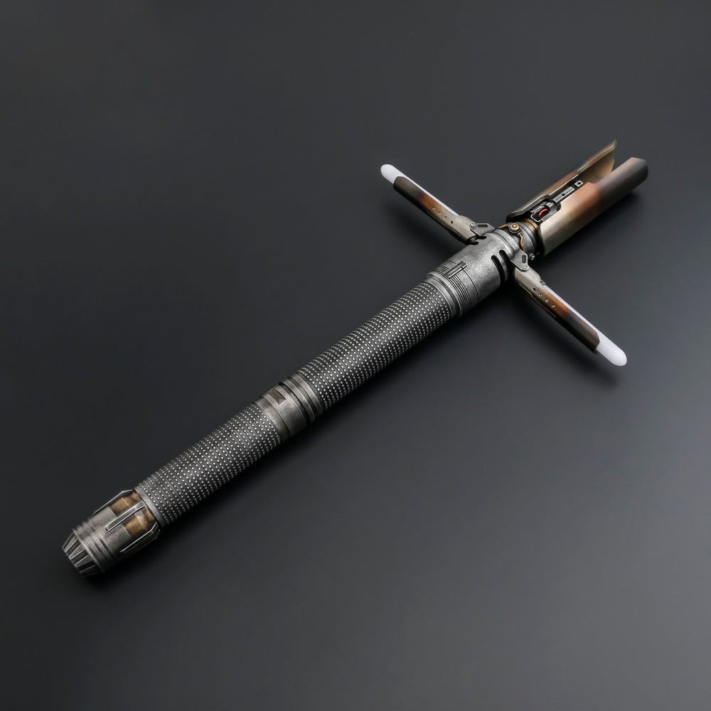 The Scrapper's Fury: The Survivor's Crossguard Lightsaber