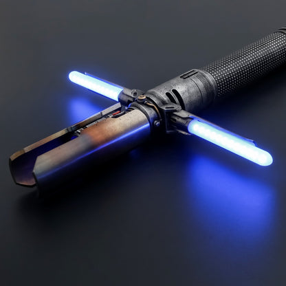 The Scrapper's Fury: The Survivor's Crossguard Lightsaber