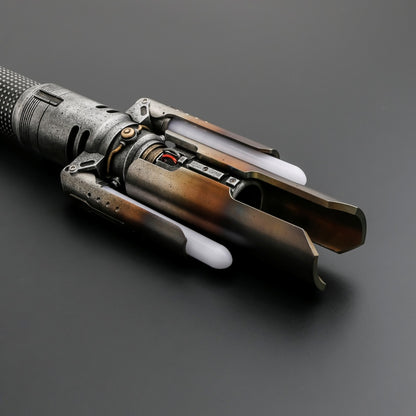 The Scrapper's Fury: The Survivor's Crossguard Lightsaber