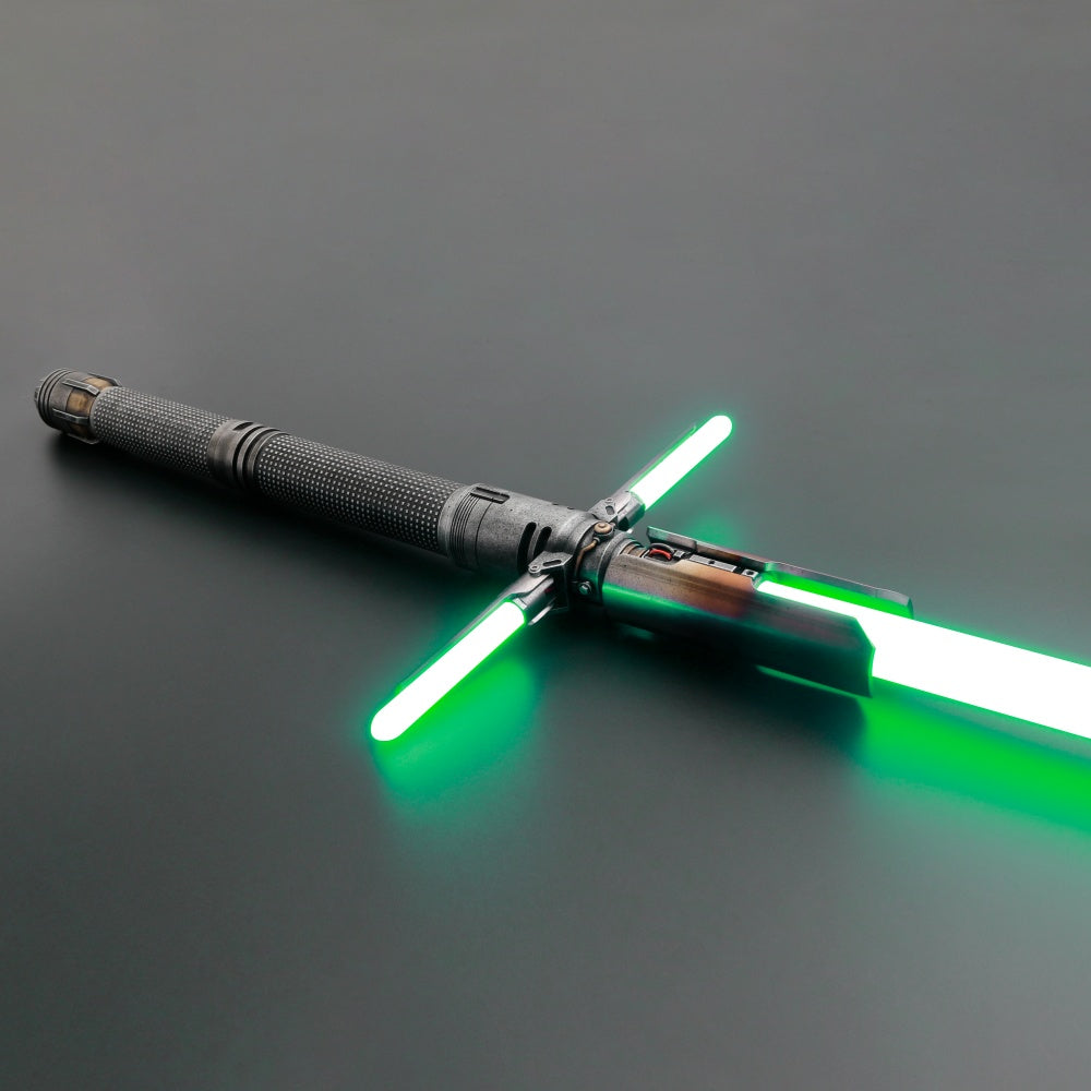 The Scrapper's Fury: The Survivor's Crossguard Lightsaber