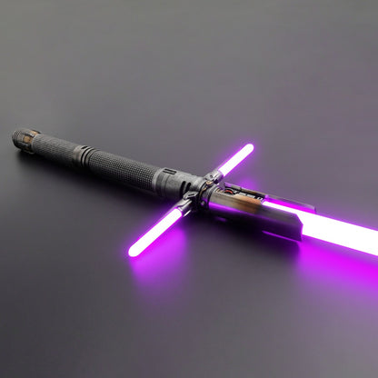 The Scrapper's Fury: The Survivor's Crossguard Lightsaber