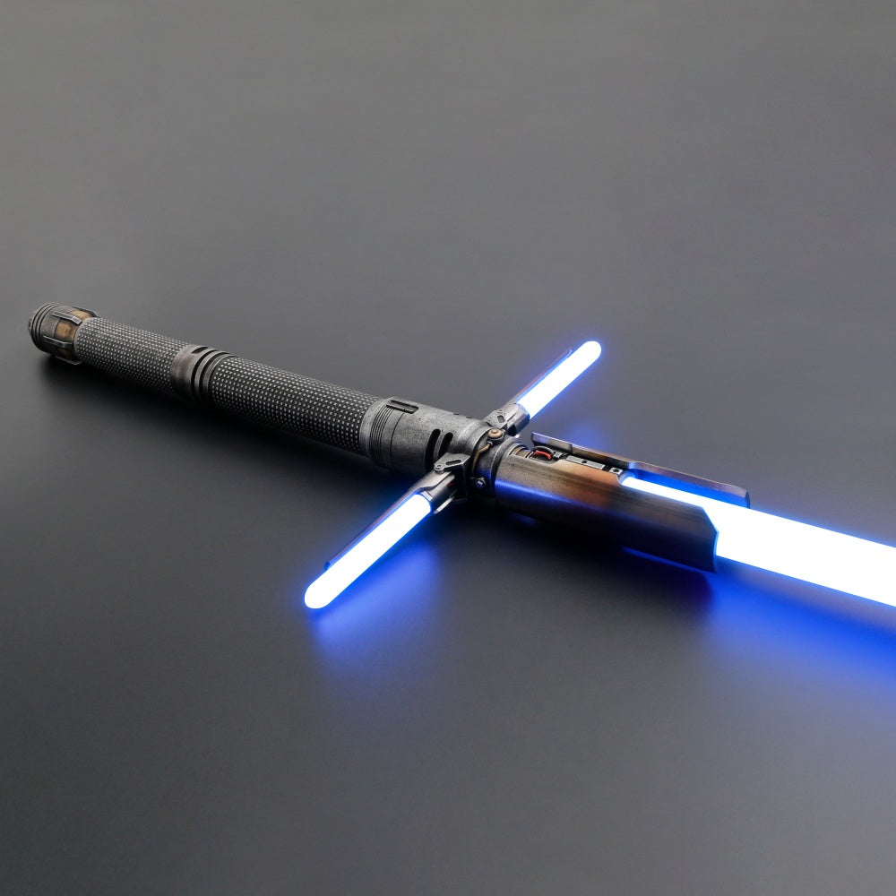 The Scrapper's Fury: The Survivor's Crossguard Lightsaber