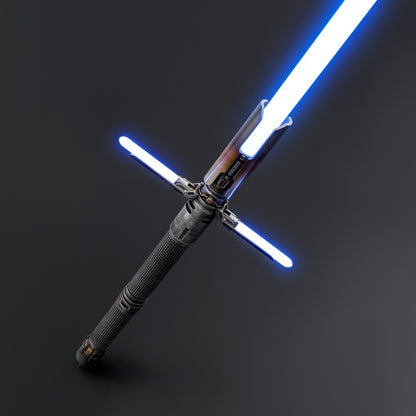 The Scrapper's Fury: The Survivor's Crossguard Lightsaber