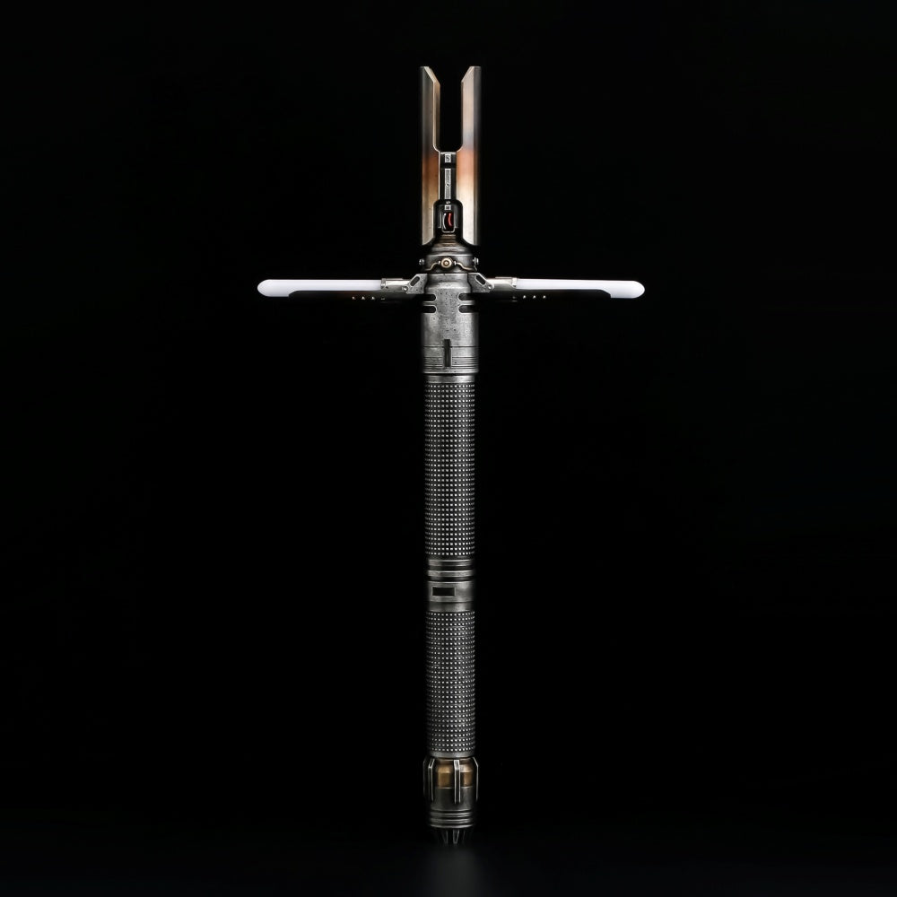 The Scrapper's Fury: The Survivor's Crossguard Lightsaber