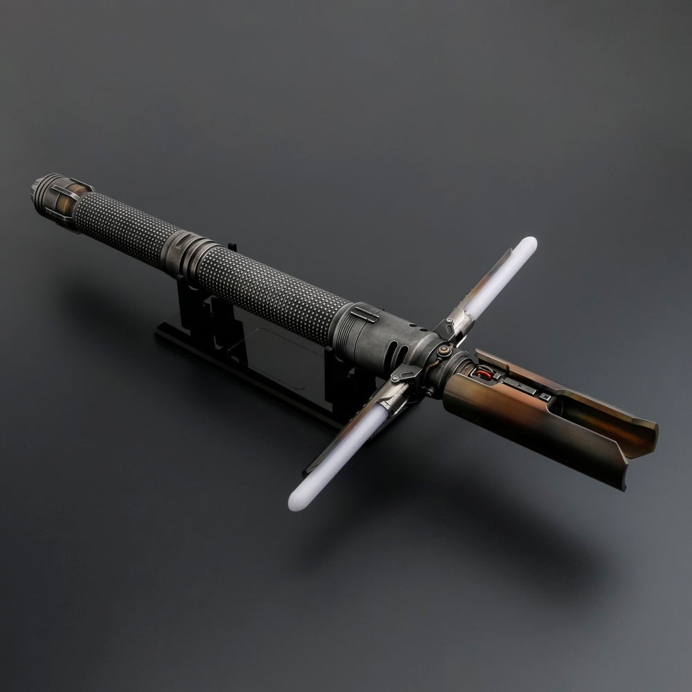 The Scrapper's Fury: The Survivor's Crossguard Lightsaber