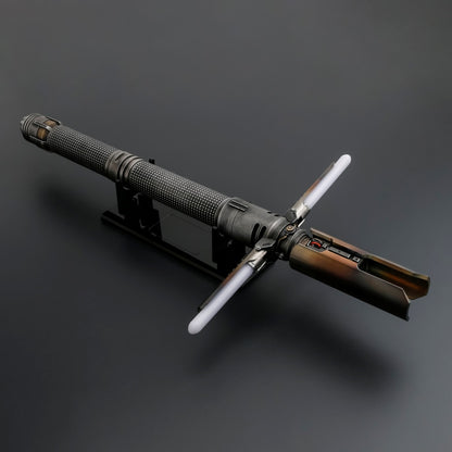 The Scrapper's Fury: The Survivor's Crossguard Lightsaber