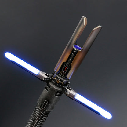 The Scrapper's Fury: The Survivor's Crossguard Lightsaber