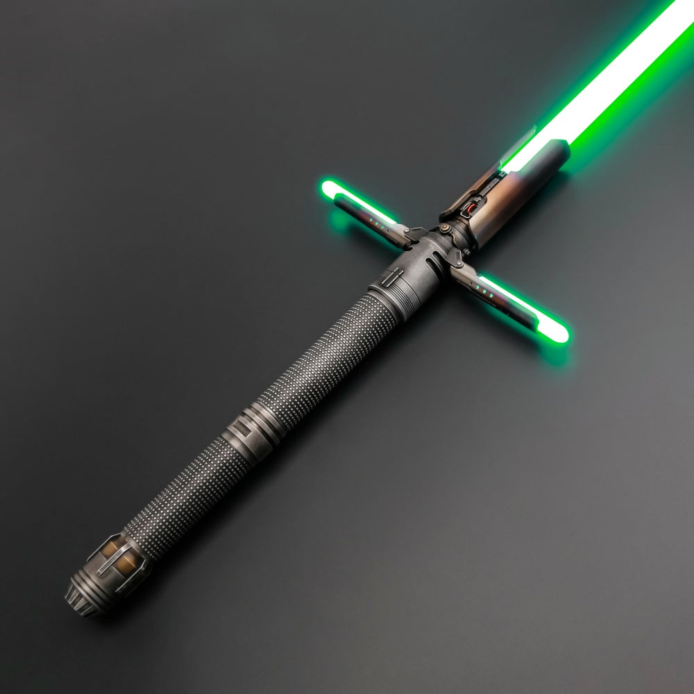 The Scrapper's Fury: The Survivor's Crossguard Lightsaber