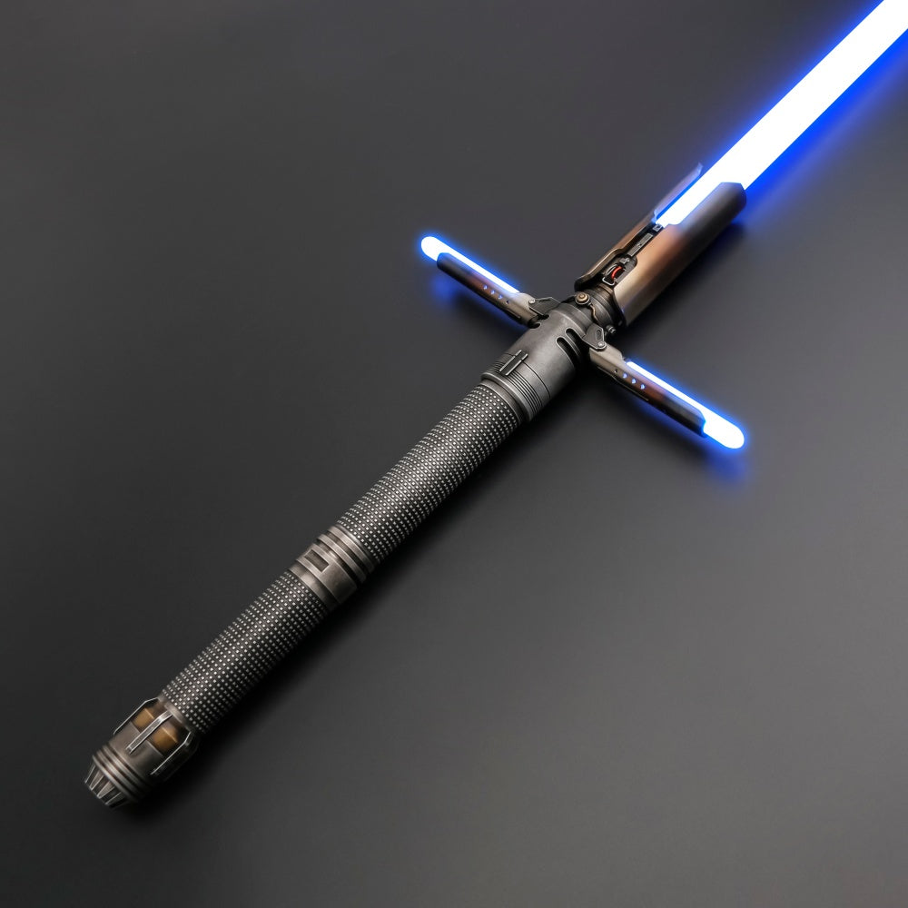The Scrapper's Fury: The Survivor's Crossguard Lightsaber
