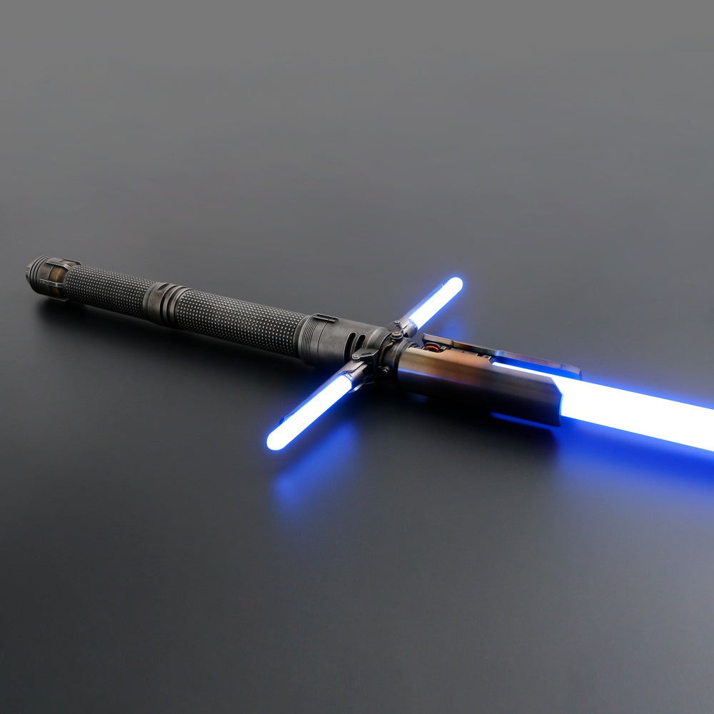 The Scrapper's Fury: The Survivor's Crossguard Lightsaber