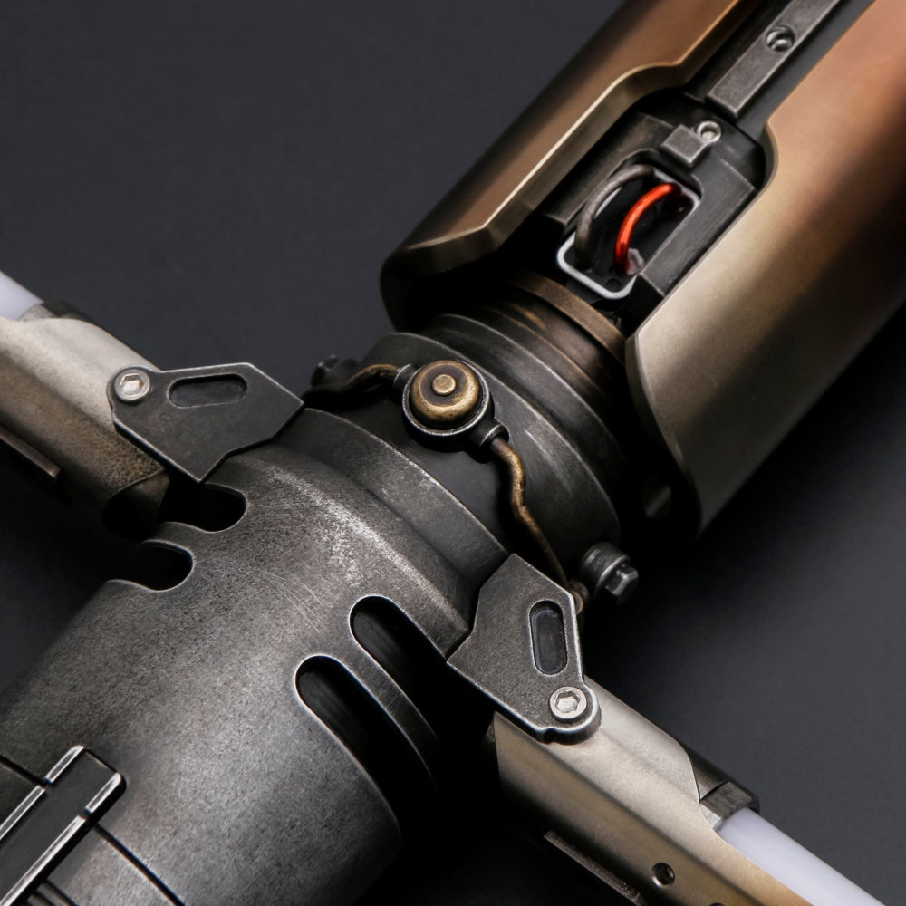 The Scrapper's Fury: The Survivor's Crossguard Lightsaber