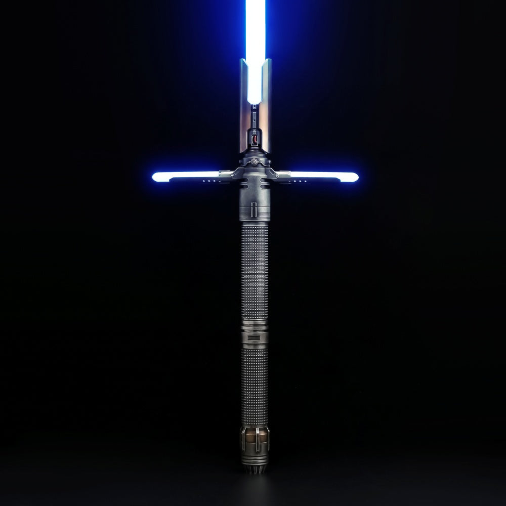 The Scrapper's Fury: The Survivor's Crossguard Lightsaber