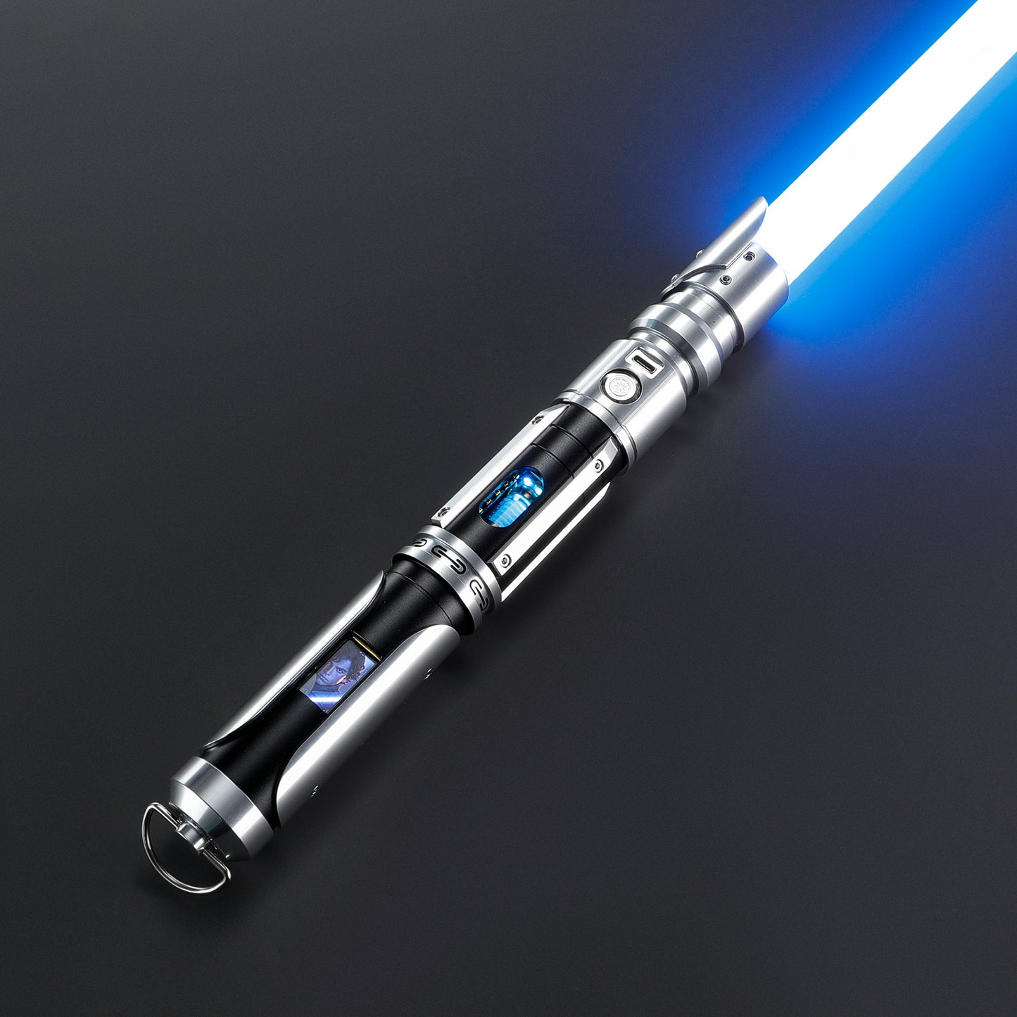 The Arcanum OLED: Ultimate Neopixel Lightsaber with Spinning Kyber Crystal