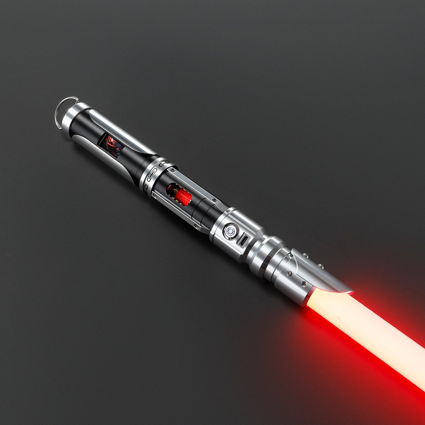 The Arcanum OLED: Ultimate Neopixel Lightsaber with Spinning Kyber Crystal