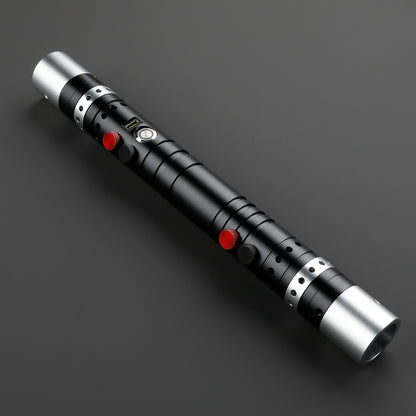 F33 Nightfall Twin: The Shadow Syndicate's Dual Saber