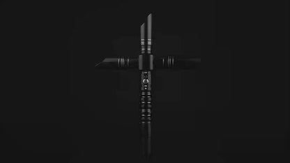 Shadowbreaker: The Obsidian Crossguard Saber